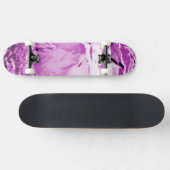 Glazen ventilator Paars Persoonlijk Skateboard (Horizontaal)
