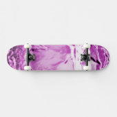Glazen ventilator Paars Persoonlijk Skateboard (Horizontaal)