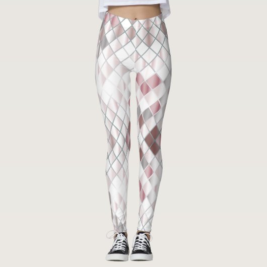 Glazen vierkant leggings (Voorkant)