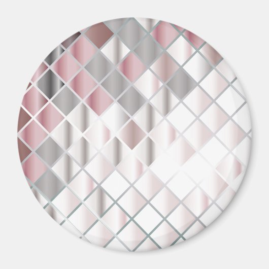 Glazen vierkant magneet (Voorkant)