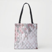 Glazen vierkant tote bag (Voorkant)