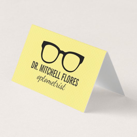 Glazen Visitekaartje (Voorkant)