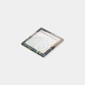 Glazen visvangst drijver, verticaal post-it® notes (Schuin)