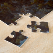 Glazen visvangst drijver, Zonsondergang, Alaska Legpuzzel (Zijkant)