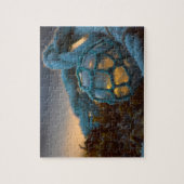 Glazen visvangst drijver, Zonsondergang, Alaska Legpuzzel (Verticaal)