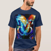 Glazen vlinder t-shirt