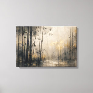 Glazen voetstappen — KŌAN (Landschap) Canvas Afdruk