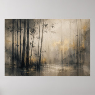 Glazen voetstappen — KŌAN (Landschap) Poster