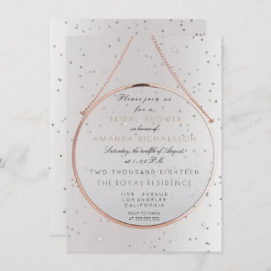 Glazen Vrijgezellenfeest Bachelorette Silver Pink  Kaart