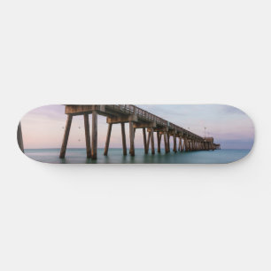 Glazen water bij de pier van Panama City Beach Ska Persoonlijk Skateboard