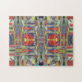 Glazen weven legpuzzel (Horizontaal)