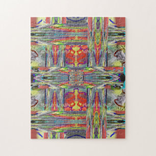 Glazen weven legpuzzel