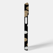 glazen witte stippen champagne Gold confetti Case-Mate iPhone Case (Achterkant / Rechts)