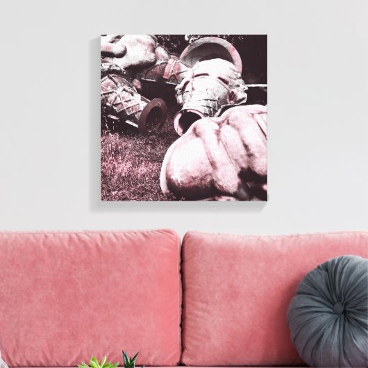 glazen zomersappelpitten canvas afdruk (Insitu (Woonkamer))