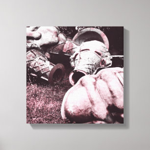 glazen zomersappelpitten canvas afdruk