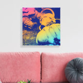 glazen zomersappelpitten canvas afdruk (Insitu (Woonkamer))