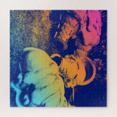 glazen zomersappelpitten legpuzzel (Horizontaal)