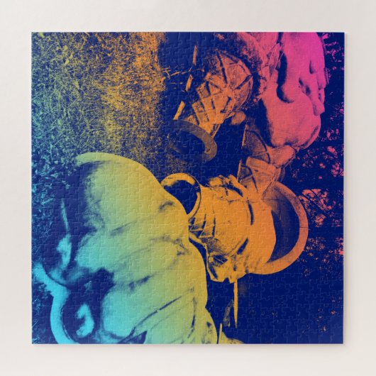 glazen zomersappelpitten legpuzzel (Horizontaal)