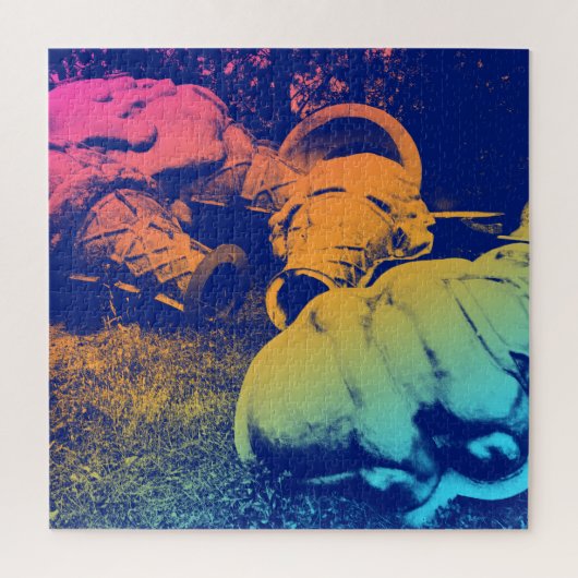 glazen zomersappelpitten legpuzzel (Verticaal)