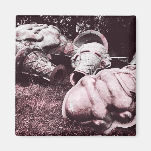 glazen zomersappelpitten magneet (Voorkant)