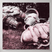 glazen zomersappelpitten poster (Voorkant)