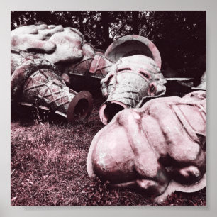 glazen zomersappelpitten poster