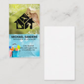 glazenwasser | Pictogrammen voor thuiszorg Visitekaartje (Voorkant / Achterkant)