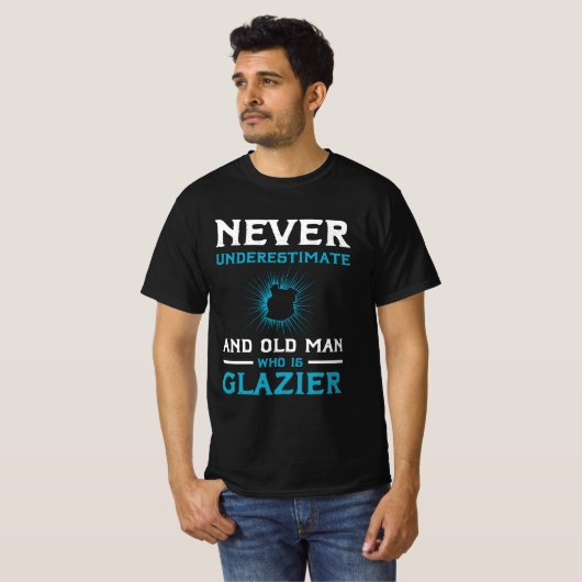 Glazier Gezegde Window Fitter Glazier Kerstmis  T-shirt