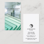 Glazier Glazing Glazen Visitekaartje (Voorkant / Achterkant)