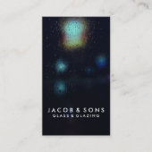 Glazier Glazing Glazen Visitekaartje (Voorkant)