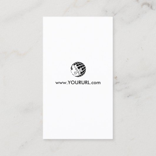 Glazier Glazing Glazen Visitekaartje (Achterkant)