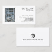 Glazier Glazing Glazen Visitekaartje (Voorkant / Achterkant)