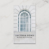 Glazier Glazing Glazen Visitekaartje (Voorkant)