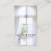 Glazier Glazing Glazen Visitekaartje (Voorkant)