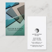 Glazier Glazing Glazen Visitekaartje (Voorkant / Achterkant)