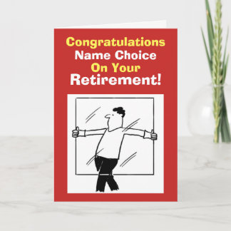 Glazier Retirement Kaart