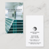 Glazierglas Werk Visitekaartje (Voorkant / Achterkant)