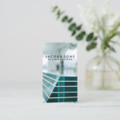 Glazierglas Werk Visitekaartje (Staand voorkant)