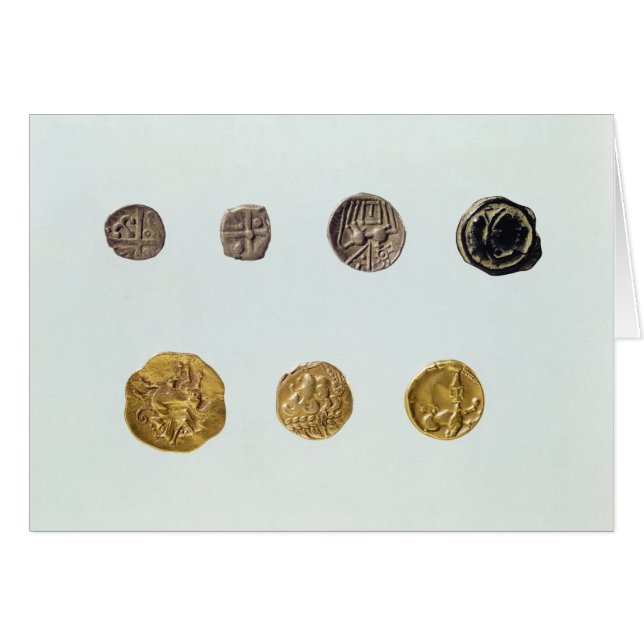 Glazige munten, c.750-0 BC (Voorkant Horizontaal)