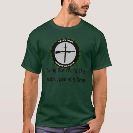 GLAZS T-Shirt Green (Voorkant)