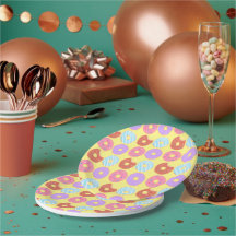 Glazuur Donuts Esthetisch Verjaardagsfeest Eet The