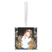 glazuur kunst deco zwarte goudmahemaan decoratie (Rechts)