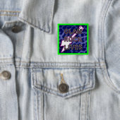 glazuur vierkante button 5,1 cm (In situ)