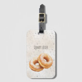 Glazuurdonuts Zoete Traktaties Bagagelabel (Voorkant (verticaal))