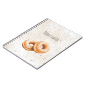 Glazuurdonuts Zoete Traktaties Notitieboek (Linkerzijde)