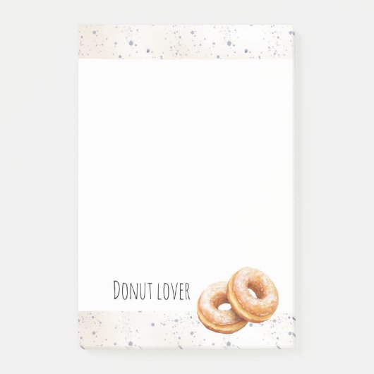 Glazuurdonuts Zoete Traktaties Post-it® Notes (Voorkant)