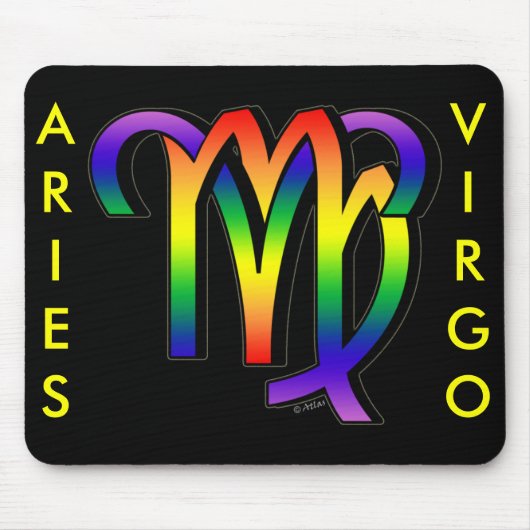 GLBT Aries en virgo Muismat (Voorkant)