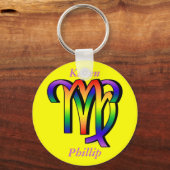 GLBT Aries en virgo Sleutelhanger (Voorkant)