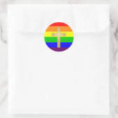 GLBT Christelijke Pride Ronde Sticker (Tas)