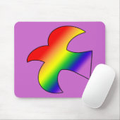 GLBT Dove Muismat (Met muis)